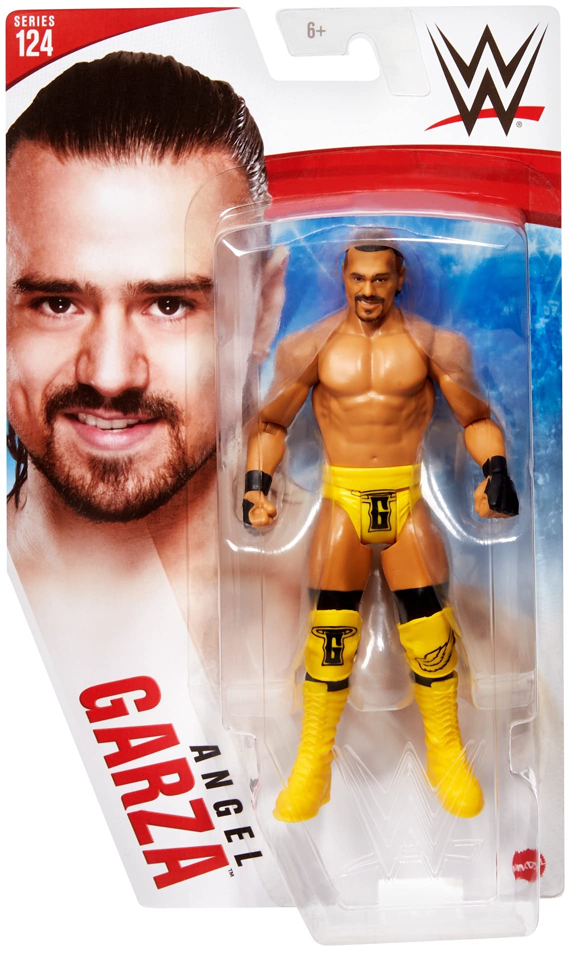 Amazon.com: WWE MATTEL Angel Garza Action Figure Series 124 Action